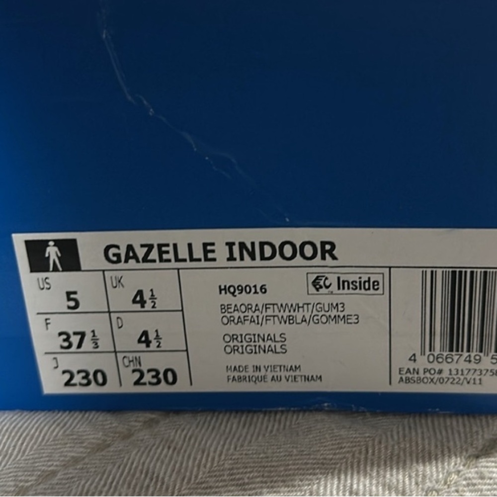 Adidas Gazelle Indoor Blue Box - image 3